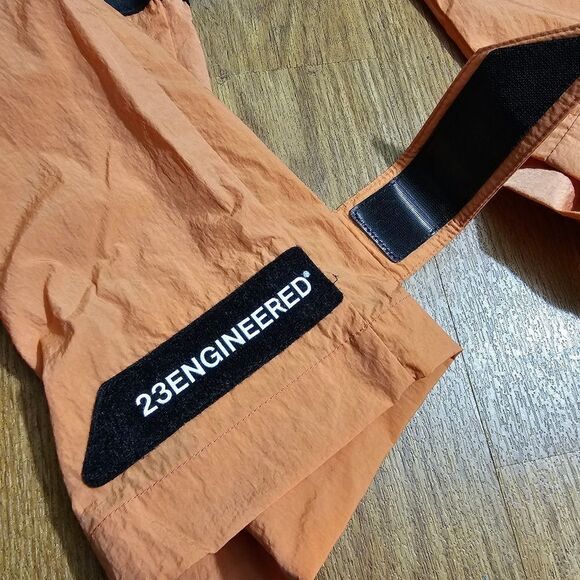 Air Jordan 23 Engineered Woven Pants Rust Oxide Black Men's Small S DV7699-872 - Picture 14 of 15